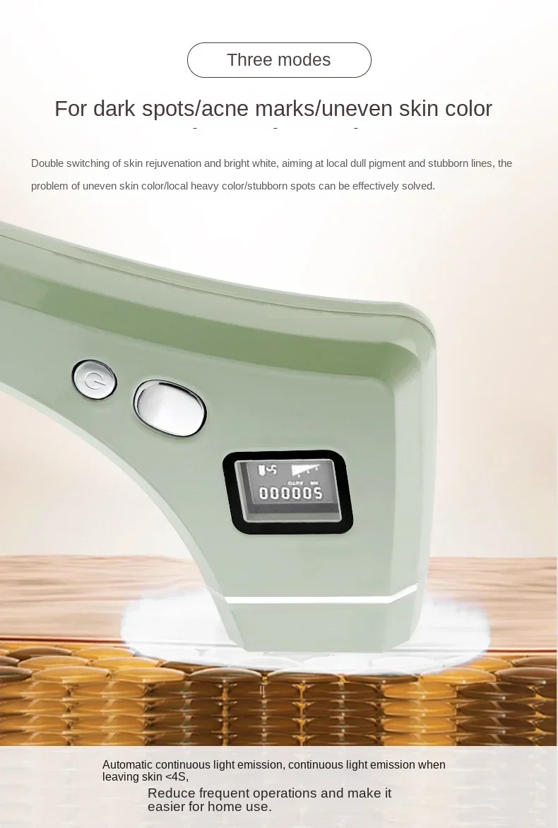 KKS178 Schoonheidsinstrument Gezichtsverhelderend instrument Lichtvlek Huishoudelijke whitening DPL Fotonverjongingsinstrument