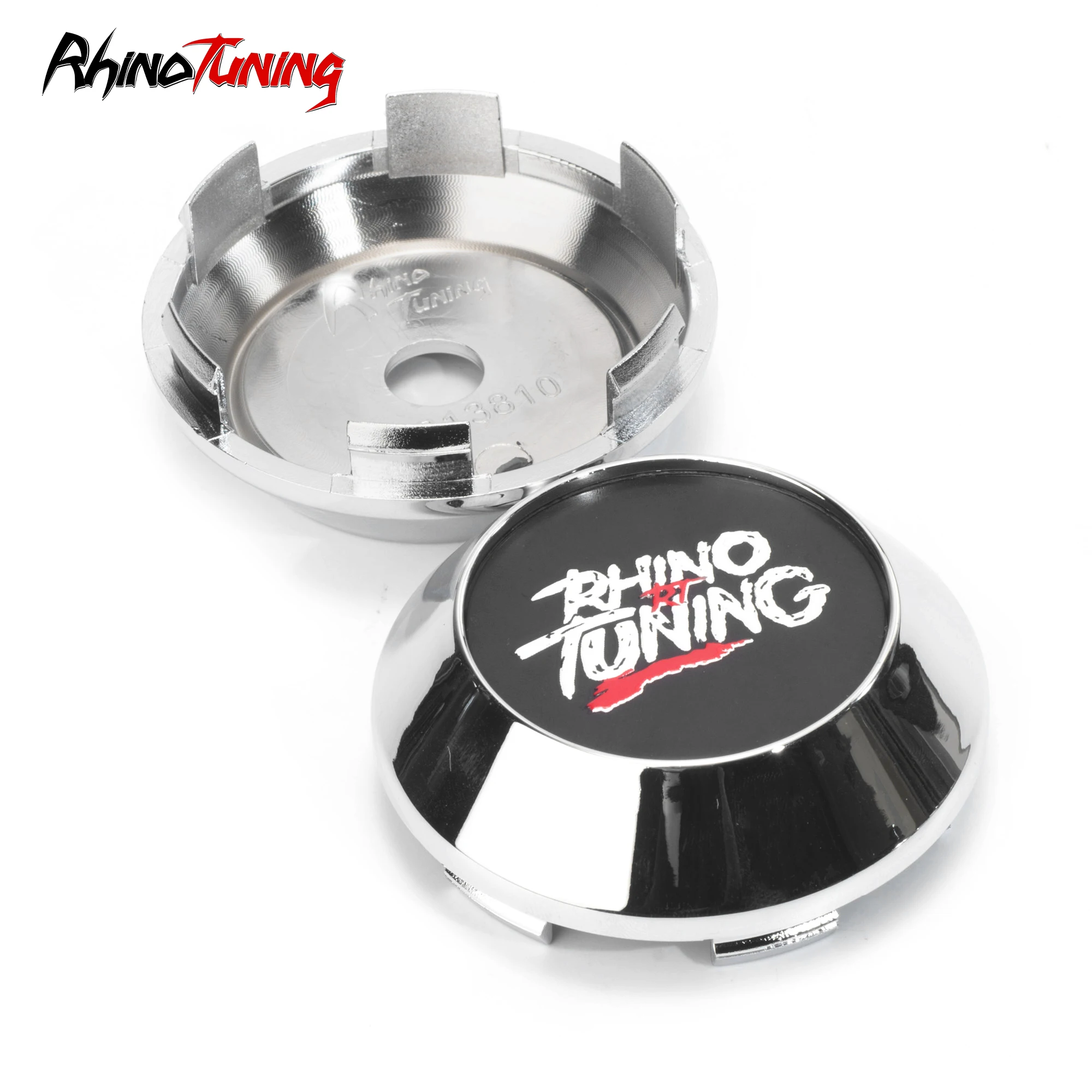 1pc 68mmCar Wheel Center Cover  For TE37 CE28N Emotion XT7 Rim Hub Cap With Logo Rhino Tuning Refits Accessroies Chrome Black