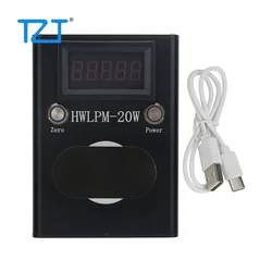 TZT HWLPM-20W 200nm - 2200nm Portable Mini Laser Power Meter Thermoelectric Integrated Power Meter