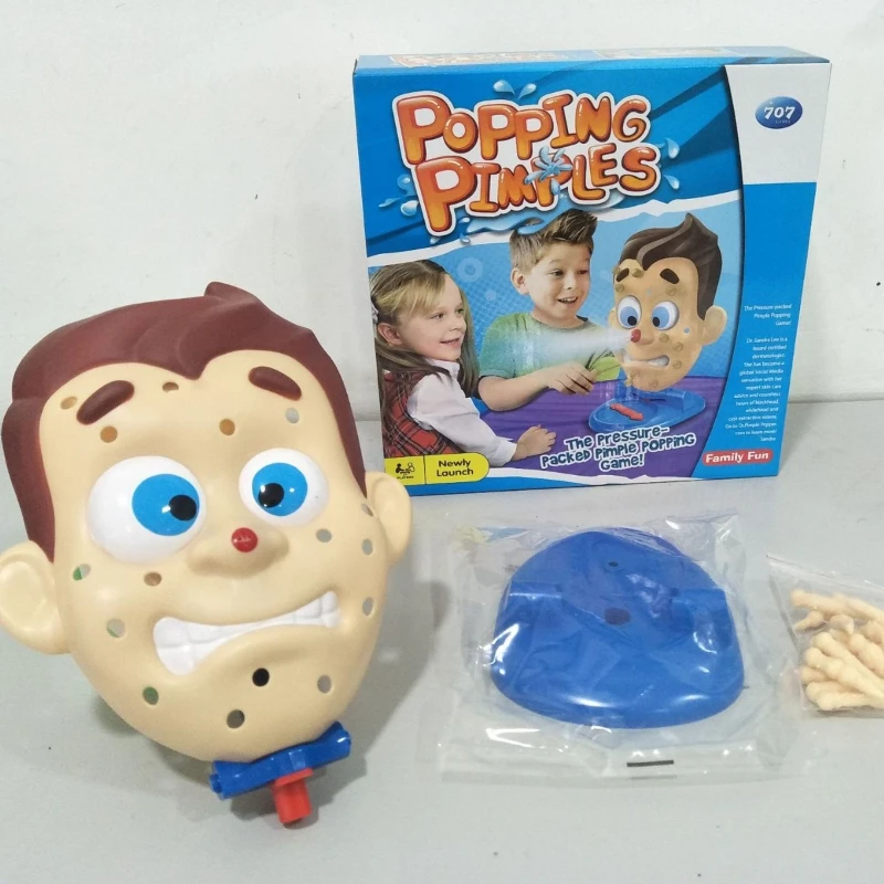 

Squeeze Acne Prank Toy - Hilarious Water Spray Board Game for Parents & Kids, Perfect Novelty Gift