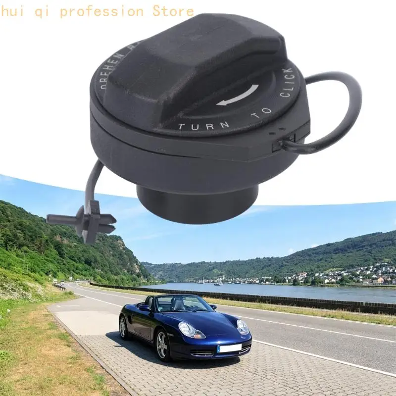 Fahrzeug-Tankdeckel 99620124103 für 986 987 996 997, schwarze Tankabdeckungsbaugruppe mit Clip-Fit-Design für Service H8WE – Detail 3