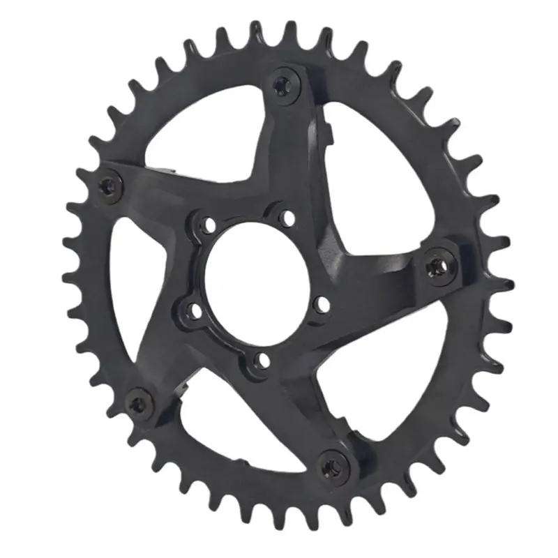 FSTE-For Bafang BBSHD 40T Chainring 130BCD Chainring For Bafang G320 M615 M625 40 Teeth Offset Chainring For Bafang Mid Drive Mo view 2