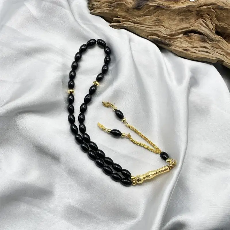 Muslime Tasbih Rosenkranzperlen Islams Gebet Gebet Muslime Islams Misbaha Armbänder
