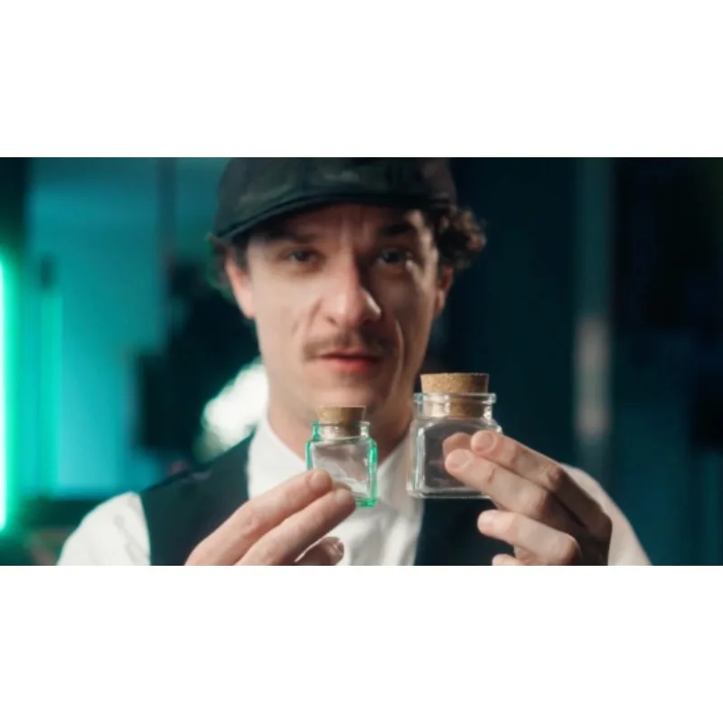 Bottle Pocket Magic Tricks Ultimate Coin-through-bottle Visual Objects Penetration Magia Close-up Illusions Gimmicks Mentalism