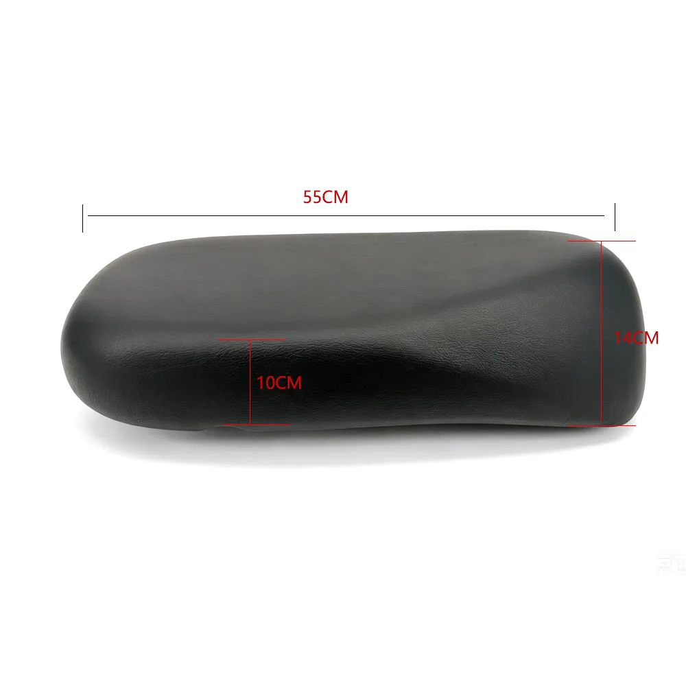For SUPER SOCO VMOTO CU CU1 CU2 CU3 CUX Motorcycle Hump Custom Vintage Cushion Flat Brat Tracker Retro Cafe Racer Seat Saddle