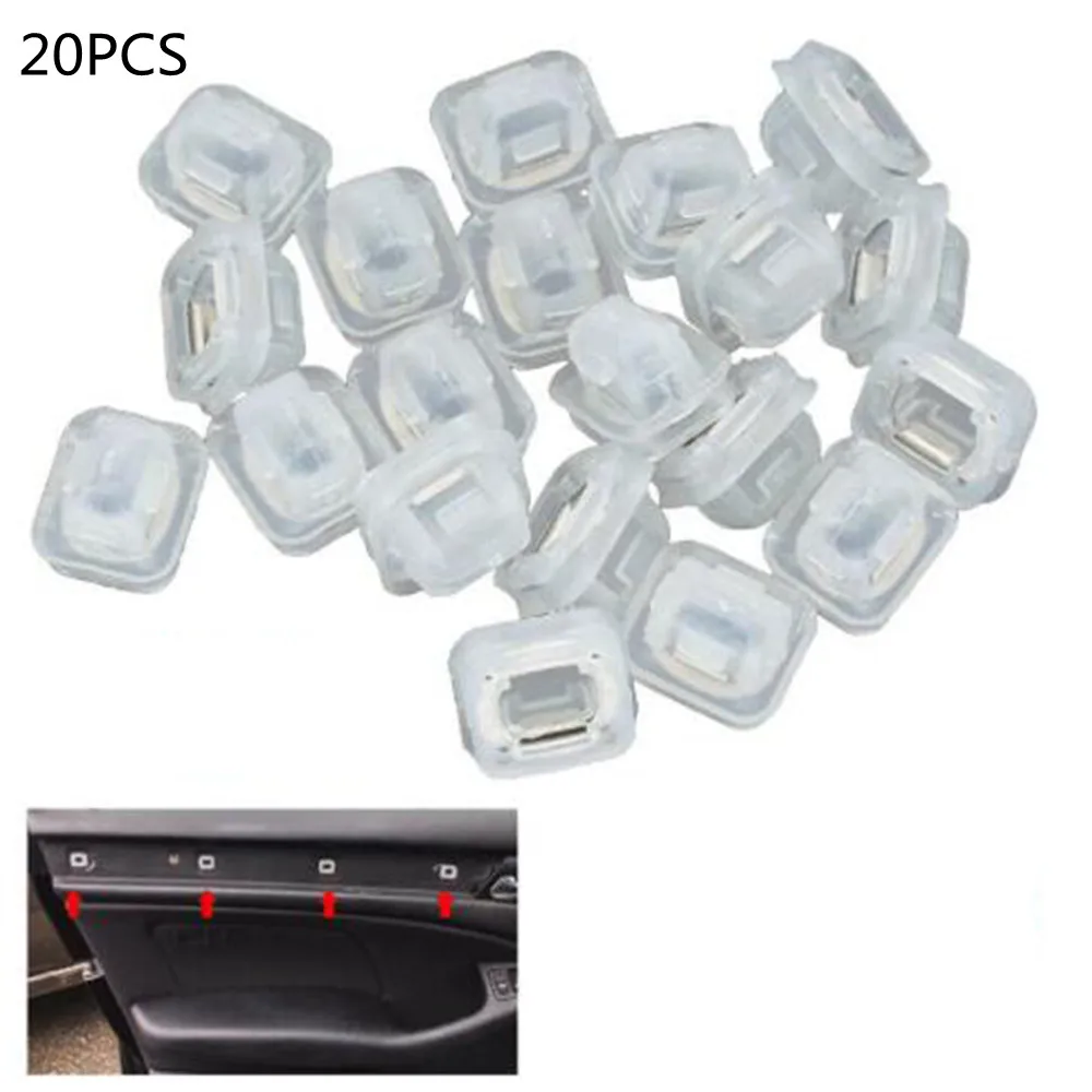 

20pcs Door Trim Panel Clips For BMW 3 Series E46 E90 E91 E92 E93 X5 E53 Plastic Door Trim Clamp (D272) Car Accessories