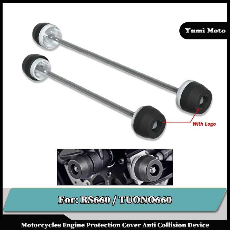 

Motorcycle Front Wheel Rear Wheel Crash Slider Pads Motorcycle Spindle Bobbins For Aprilia RS660 / TUONO660