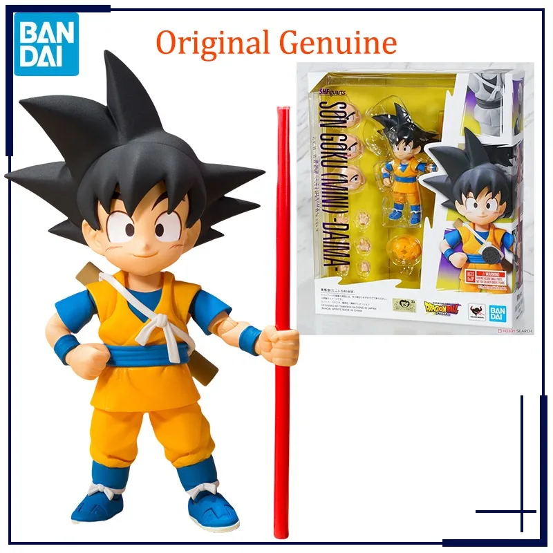 

Оригинальная подлинная модель Bandai Anime Dragon Ball SON GOKU (MINI)-DAIMA- SHF, игрушки, экшн-фигурки, подарки, коллекционные украшения для детей