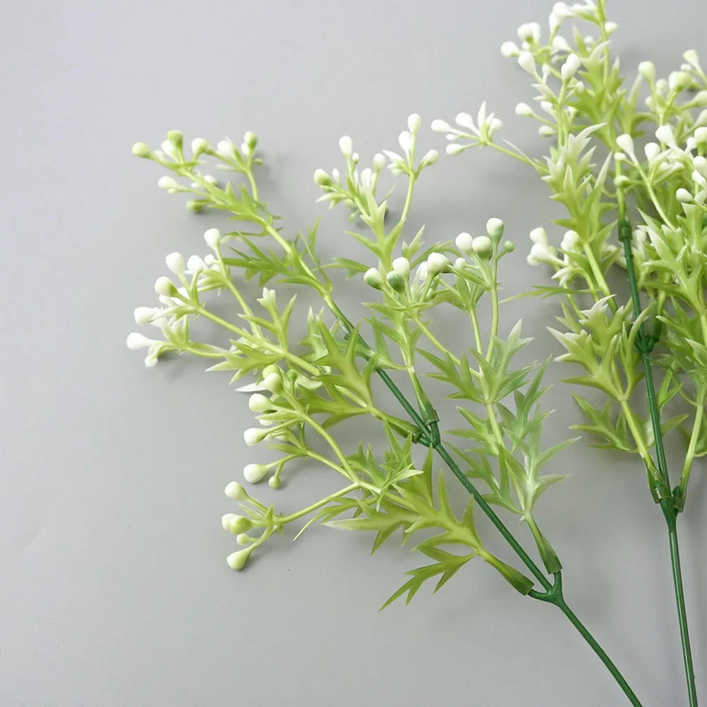 

4pcs Simulated Plastic Plants For Wedding Party Decor Artificial Table Plants Diy Centerpieces Scene Layout Ornaments