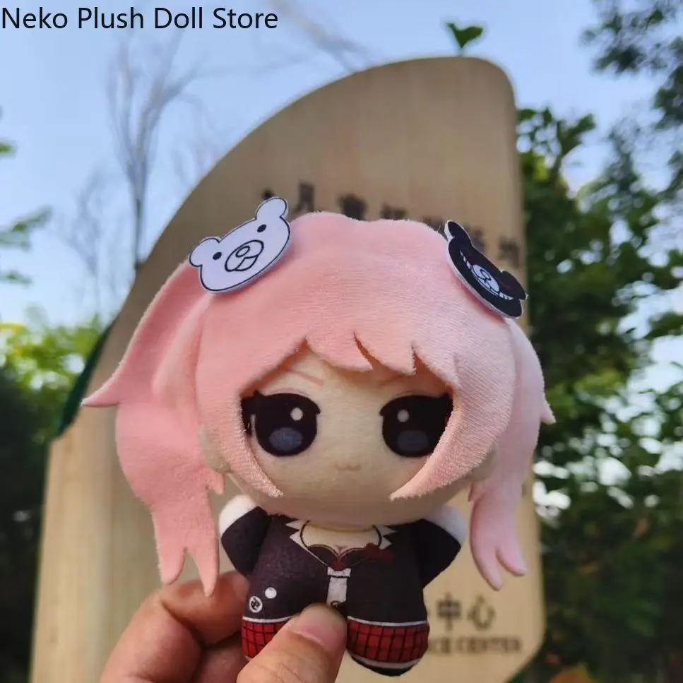 Junko Enoshima Anime Pluszowa Lalka Body Przebieranki Ubrania Pluszaki Wypchane Zabawki Figurki Prezent Halloween Cosplay Halloween 10cm