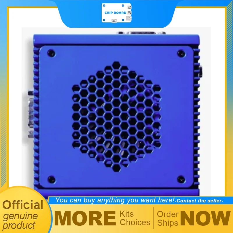DEEPX DX-AIPlayer N97 Mini PC, Intel N97 SoC with DX-M1 25TOPS AI Accelerator, Compact Edge AI Box