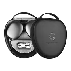 WiWU Protective Smart Case for Airpods Max with Auto-sleep Waterproof Hardshell Bag for Airpods Max Portable Carrying Case