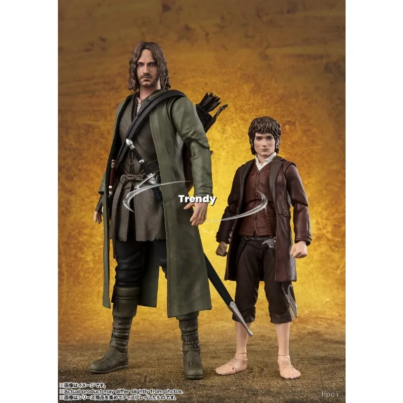 Bandai S.H.Figuarts Aragorn (Señor de los Anillos) Frodo Baggins & Gollum (El Señor de los Anillos) Modelo Premium Regalo