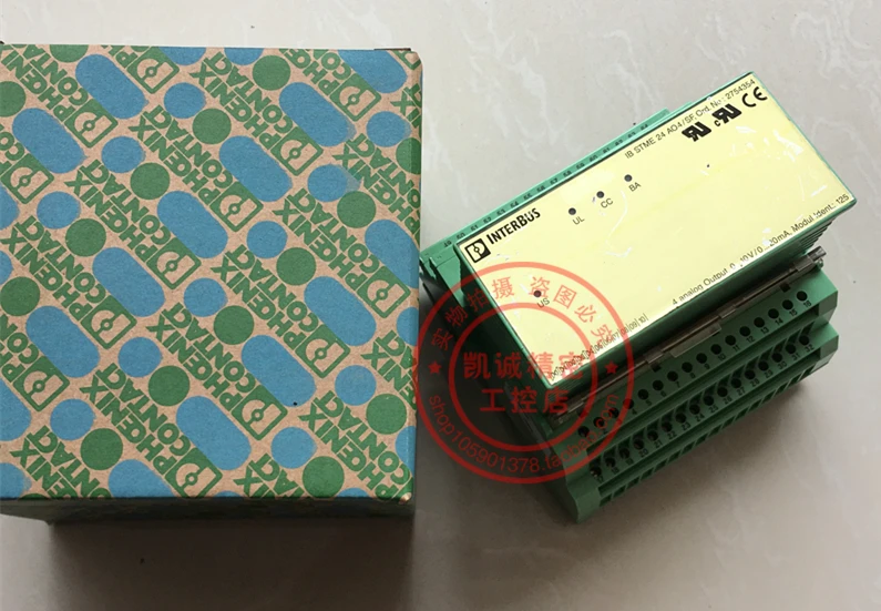 IBS STME 24 AO4/SF 2754354 Original Phoenix Electronic Module 2754312