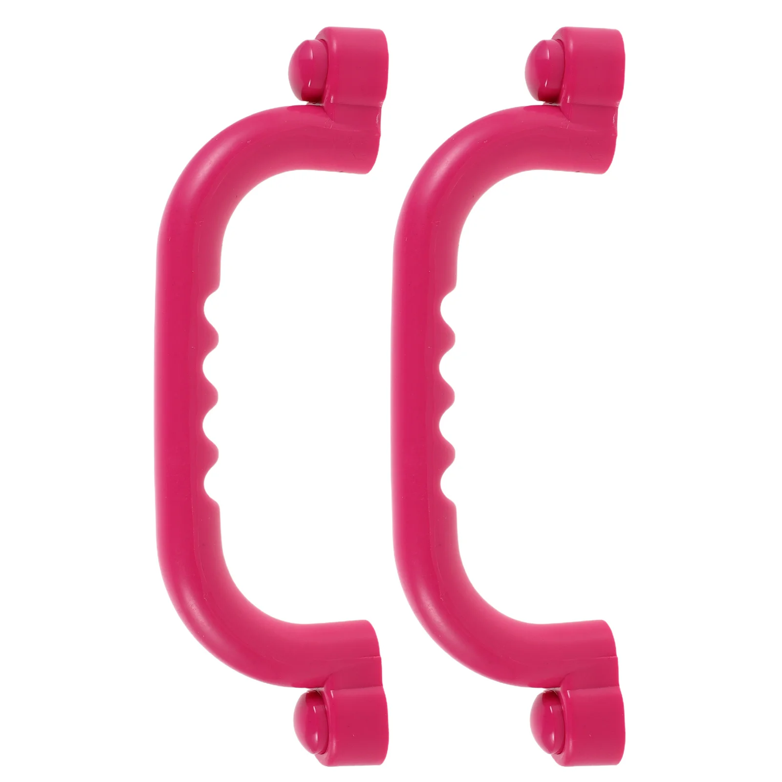 1 Par de Agarraderas de Seguridad para Niños, para Parques Infantiles, Estructuras de Escalada, Casas de Juego, Columpios al Aire Libre, Ergonómicas, Antideslizantes, de Plástico