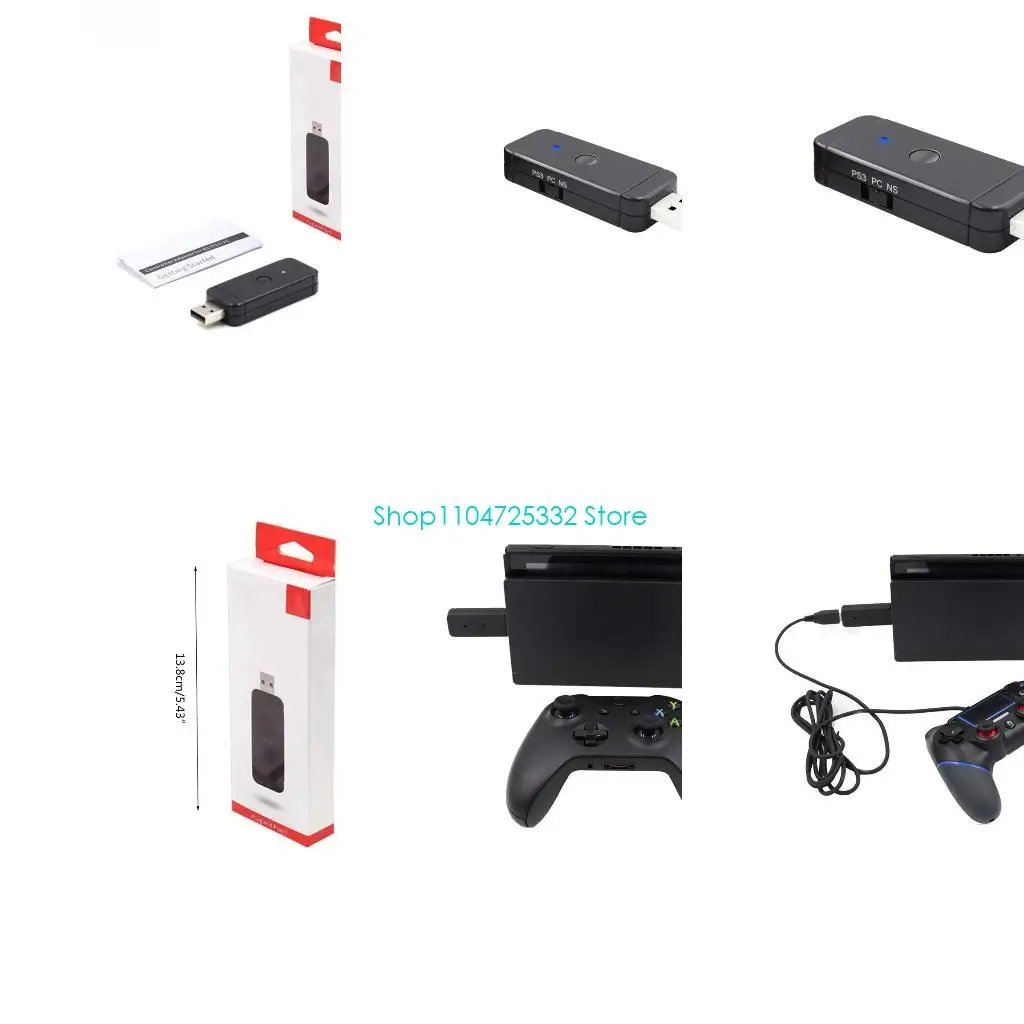 p5ea-wireless-support-blue-tooth-receiver-adapter-pc-console-audio-converter-receiver-for-switch-ns-pc4-s