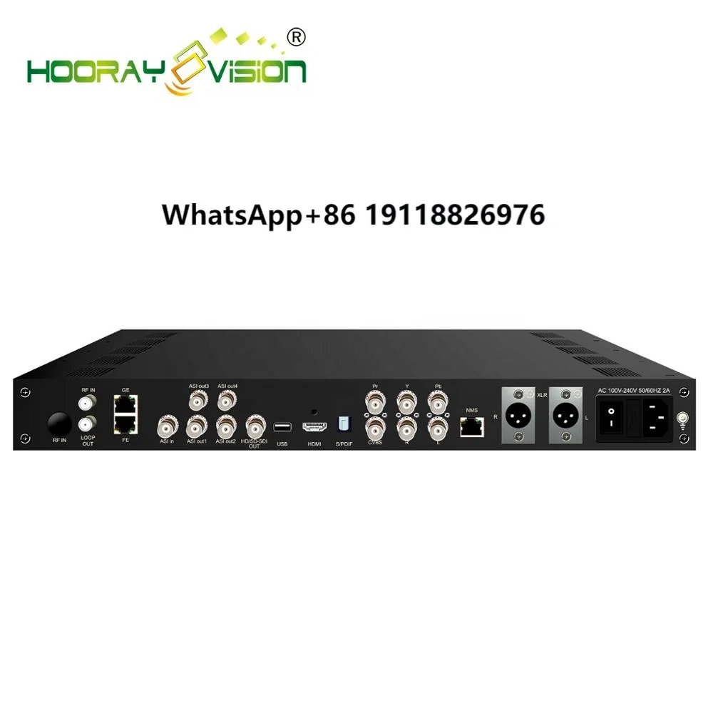 HC-1001X Professionele Dvb s2 hd Ird satellietontvanger