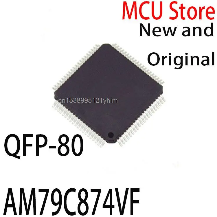 5PCS New and Original QFP80 AM79C874 new original AM79C874VF