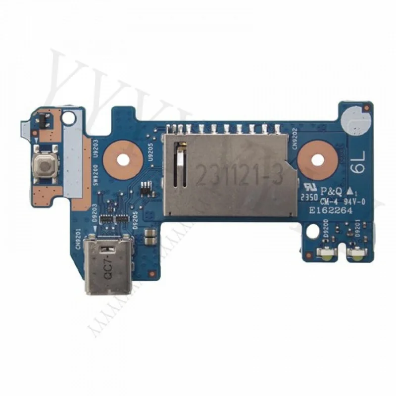 

Y + новая плата ввода-вывода устройства чтения карт USB-C Type-C для HP 14-DK 14-CK 14-CF 14-DF L24483-001