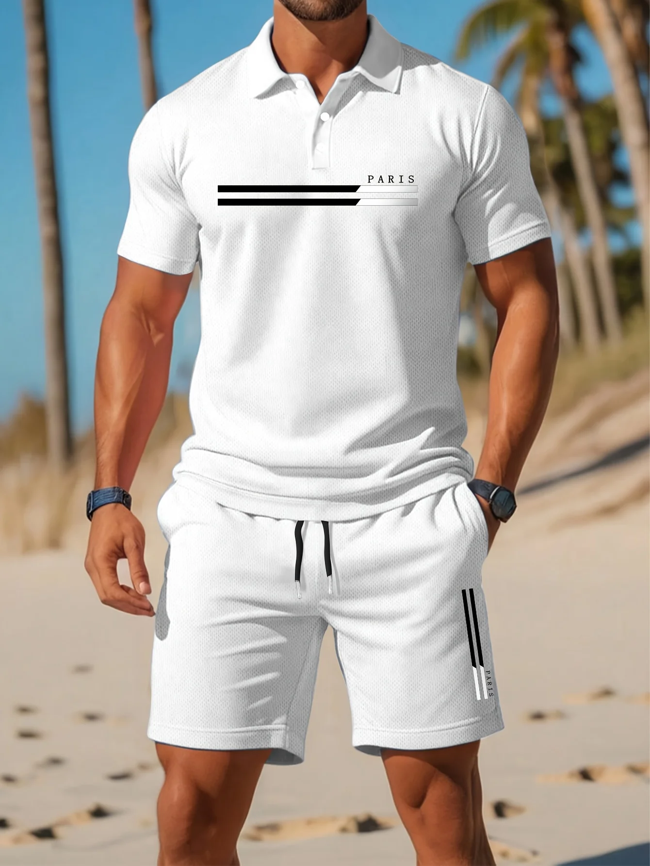 2026 Sommer Herren-Polo-Set -  – Summer Clothing Shops Bewertung und Preis