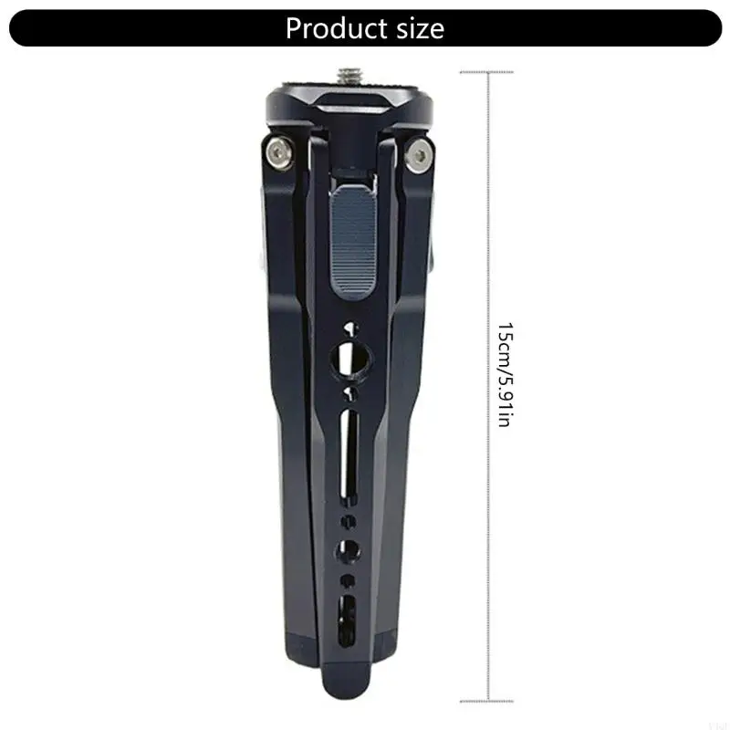 Y4QF Portable Cellphone Tripod for Camera Phone Phone Holder Action Camera Adapter Stable Grip Portable Recording Accessories