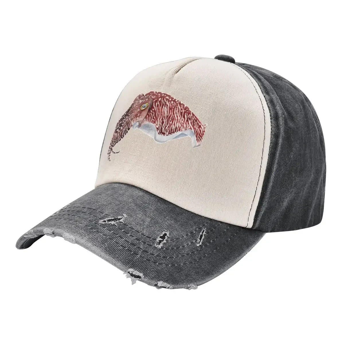 CUTTLEFISH Baseball Cap Fishing cap New In Hat cute Women's Beach Visor Men's