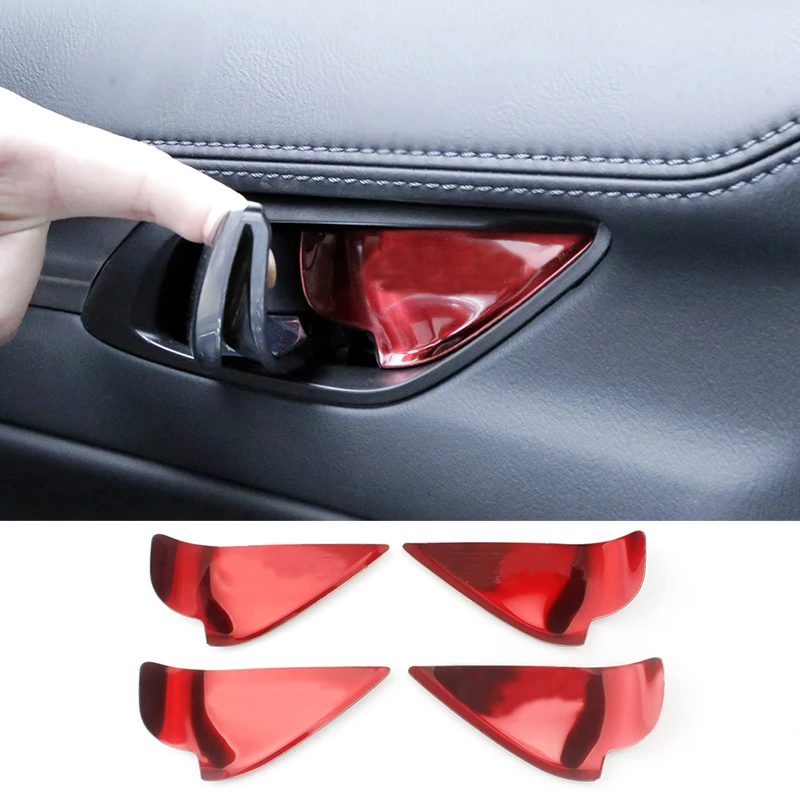 Car Interior Door Handle Bowl Trim Cover For Mazda CX3 CX5 CX 5 KF CX7 CX9 CX8 MX5 ND 2014 -2019 2020 2021 2022 2023 Accessories