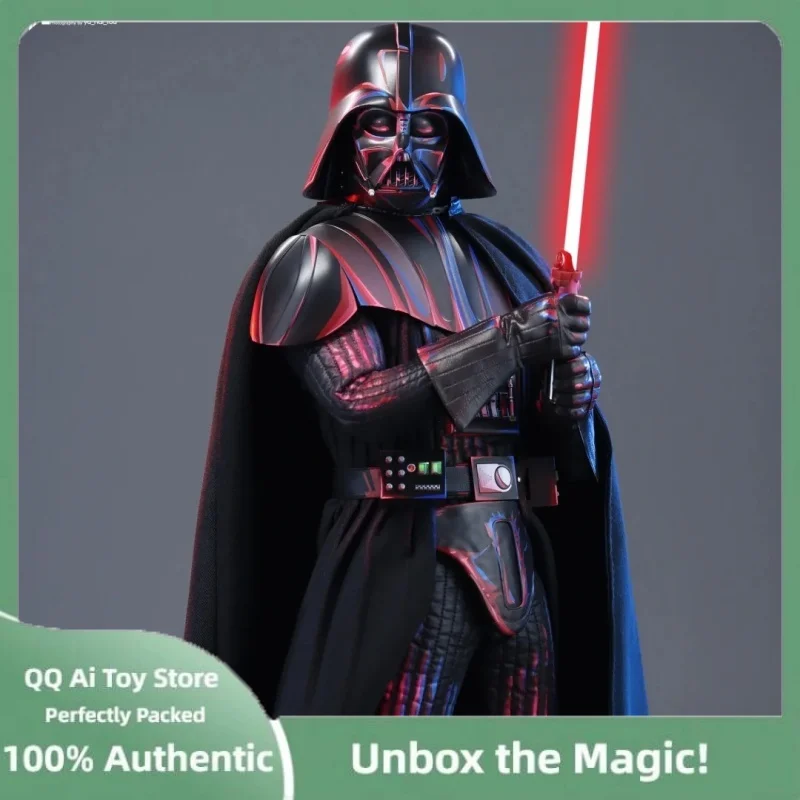 

Genuine Star Wars Black Knight Vader Action Figure 1/6 Scale Collectible Ornament With Duel Effect Limited Edition Ht Mms777