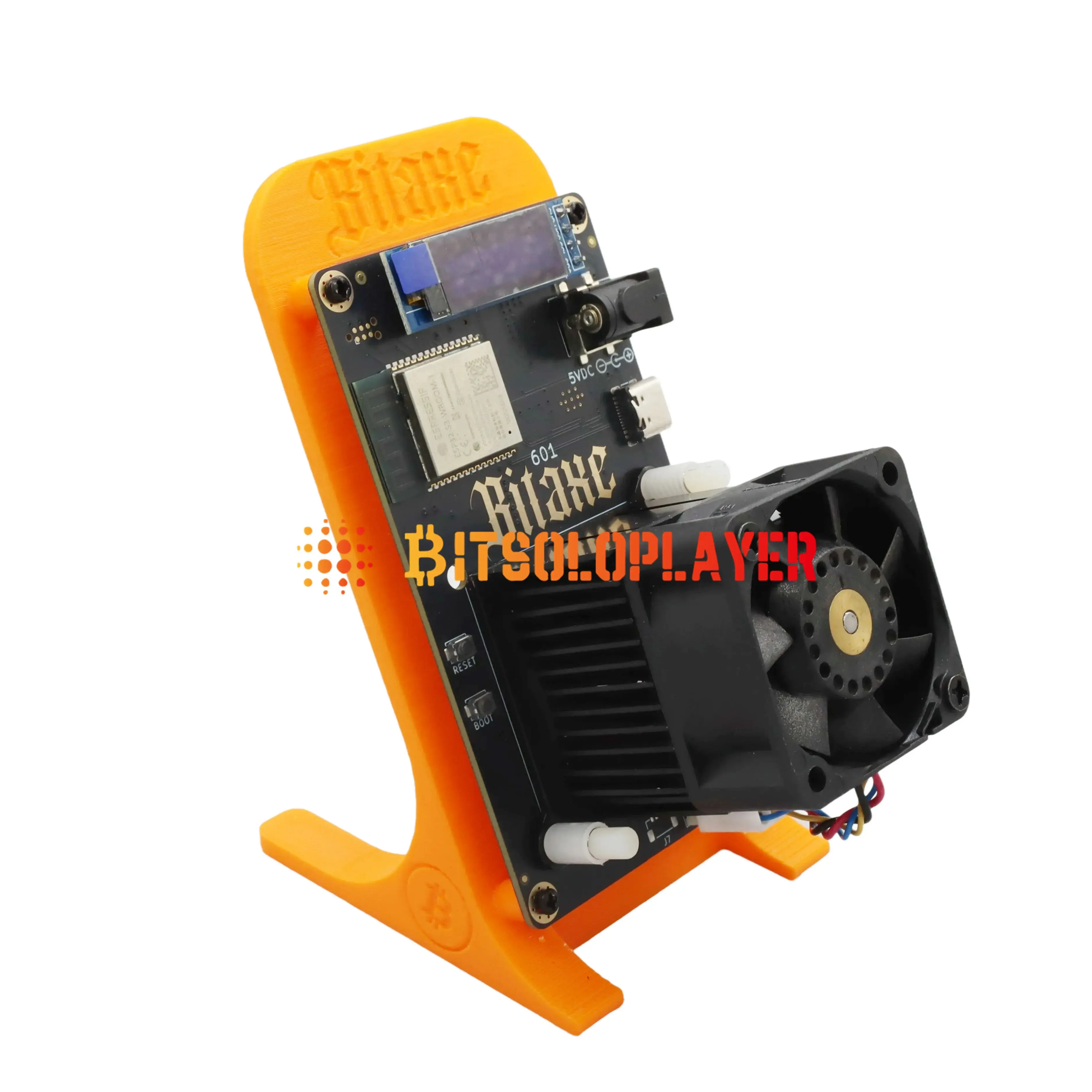 Bitsoloplayer Bitaxe Gamma 601 1.2th/s 15W entièrement Open Source Bitcoin Solo Miner avec alimentation 30W