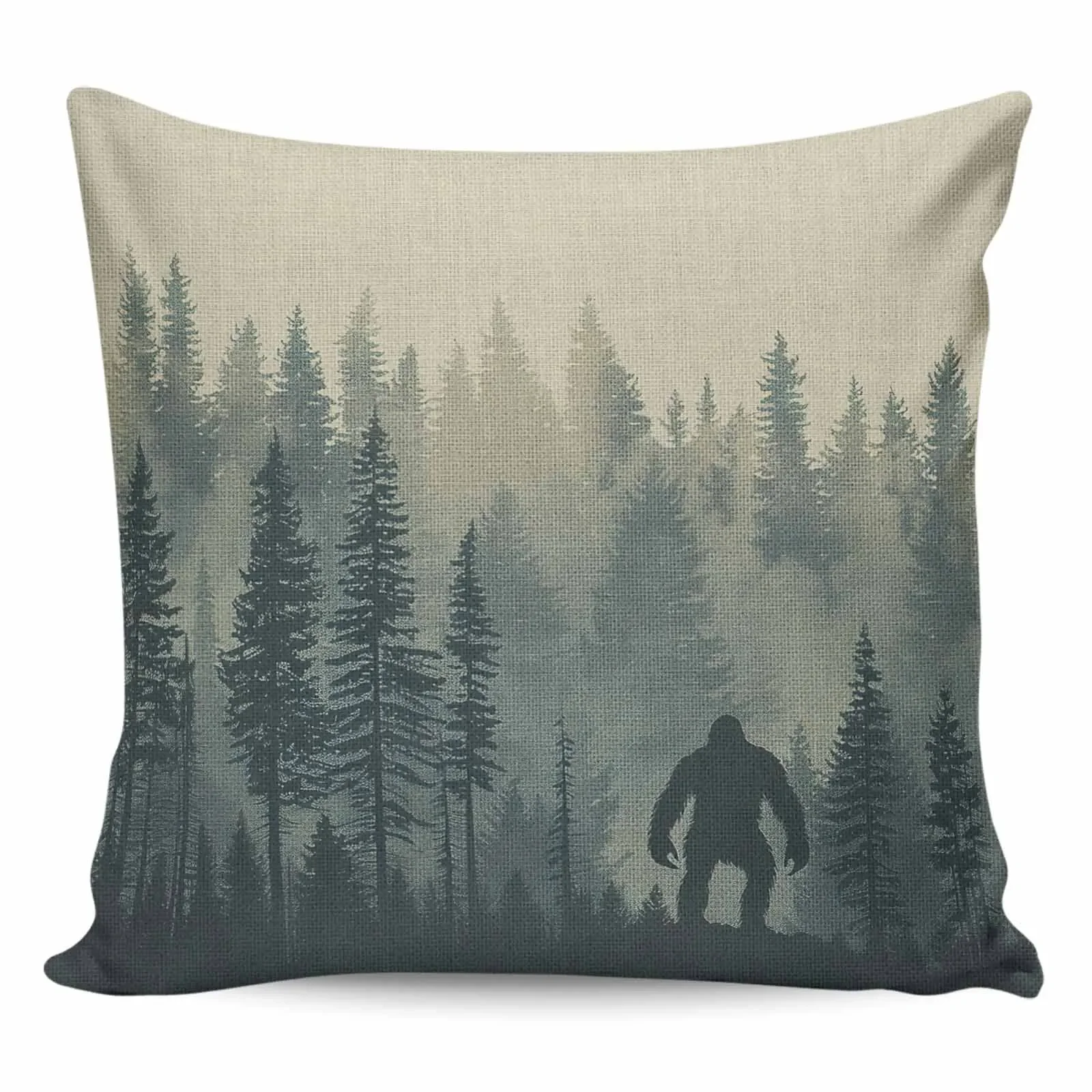 

Chimpanzees Pillow Covers Forest Trees Decorative Pillows for Bed Pillowcases Pillowcase Cover Cases Sofa Home Decor Items Pilow