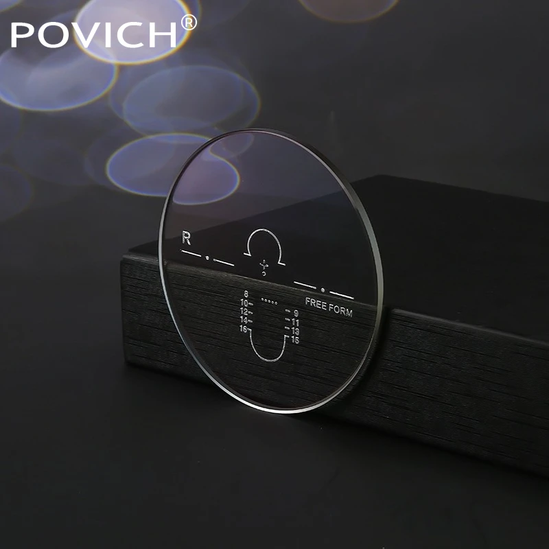 POVICH 1.56 1.61 1.67 1.74 HMC Anti-reflection Aspherical Anti Blue Light Reading Progressive Multi-focus Optical Glasses Lens