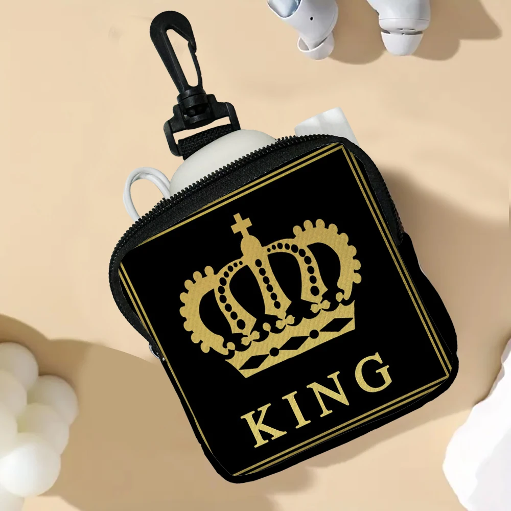 

Crown New Simple Coin Wallet Zipper Mini Wallet Portable Wallet Card Holder Short Wallet For Women And Men 2.28