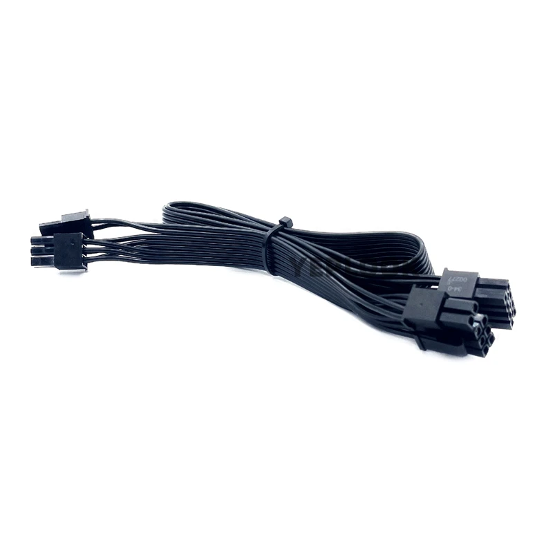 

Flat GPU Power Cable PCI-E Dual 8Pin 6+2Pin for Corsair HX650, HX750, HX850, HX1050 HX Gold TYPE 3 Modular Power, 60+20 CM 18AWG