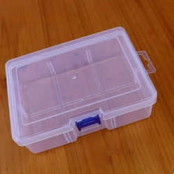 Transparent Plastic Storage Boxes For Jewelry Hardware Accessories Small