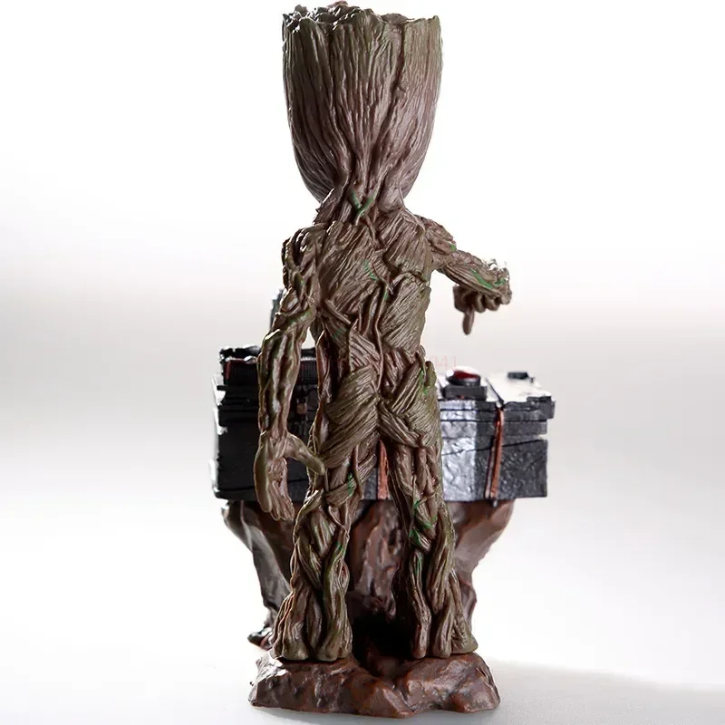 The Avengers Marvel  Groot Little Tree Man Anime Movie Character Modeling Figure Movable Joint Model Cute Children Holiday