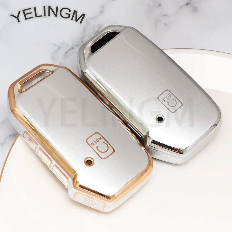 5 Buttons TPU Car Smart Key Case  Key Cover For Kia Telluride SX 2021 Sportage R 2022 K5 GT Line 2021 Seltos 2020 Shell Fob Bag