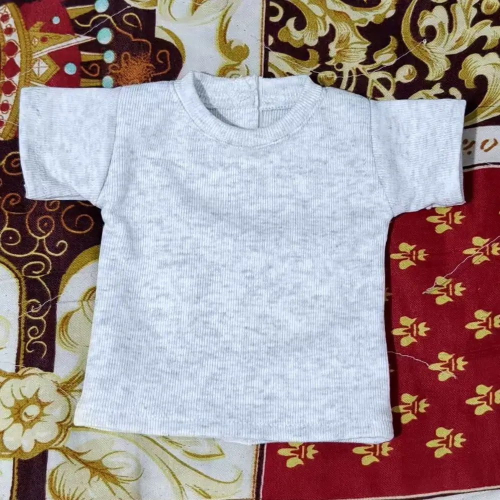 

30/40/60cm Doll's Clothes for 1/6 1/4 1/3 Bjd Doll T-Shirt Short Sleeve Casual Dress Up Toys Play House Doll Accessories,No Doll