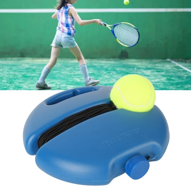 

Тренажер для самостоятельного тенниса Портативный инструмент для самостоятельной практики тенниса Одиночный теннисный тренажер для начинающих