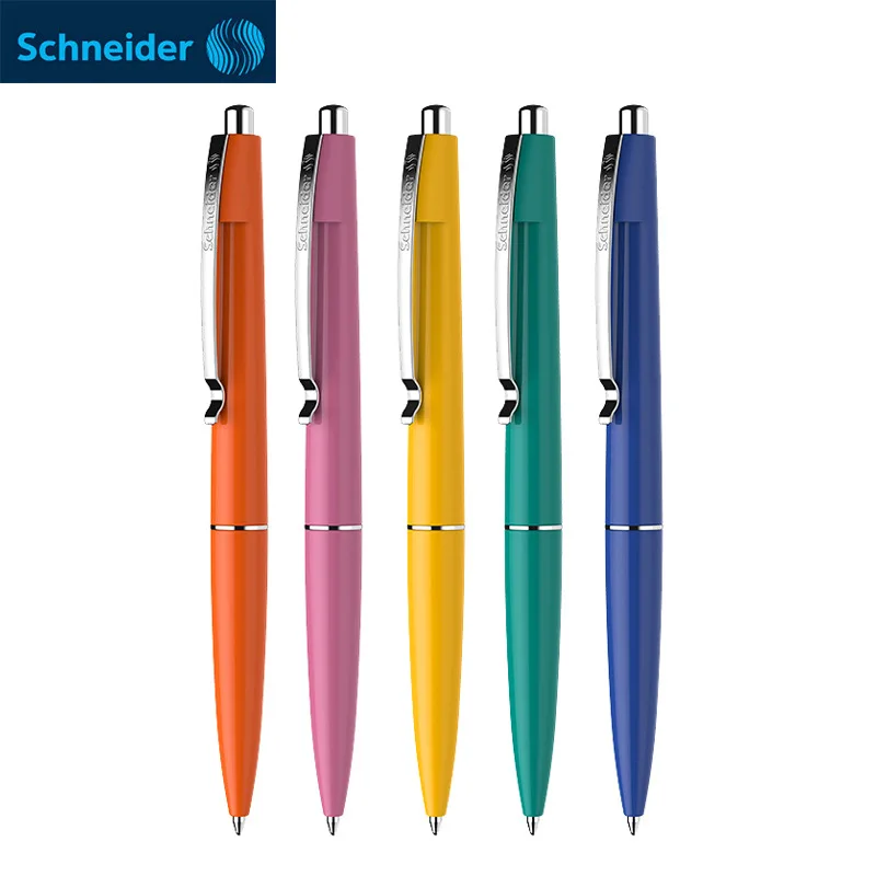 5pcs German Schneider Retractable Gel Pen Black Ink Smooth Writing,Replace G2 Refill Sign Pen Office Accessories