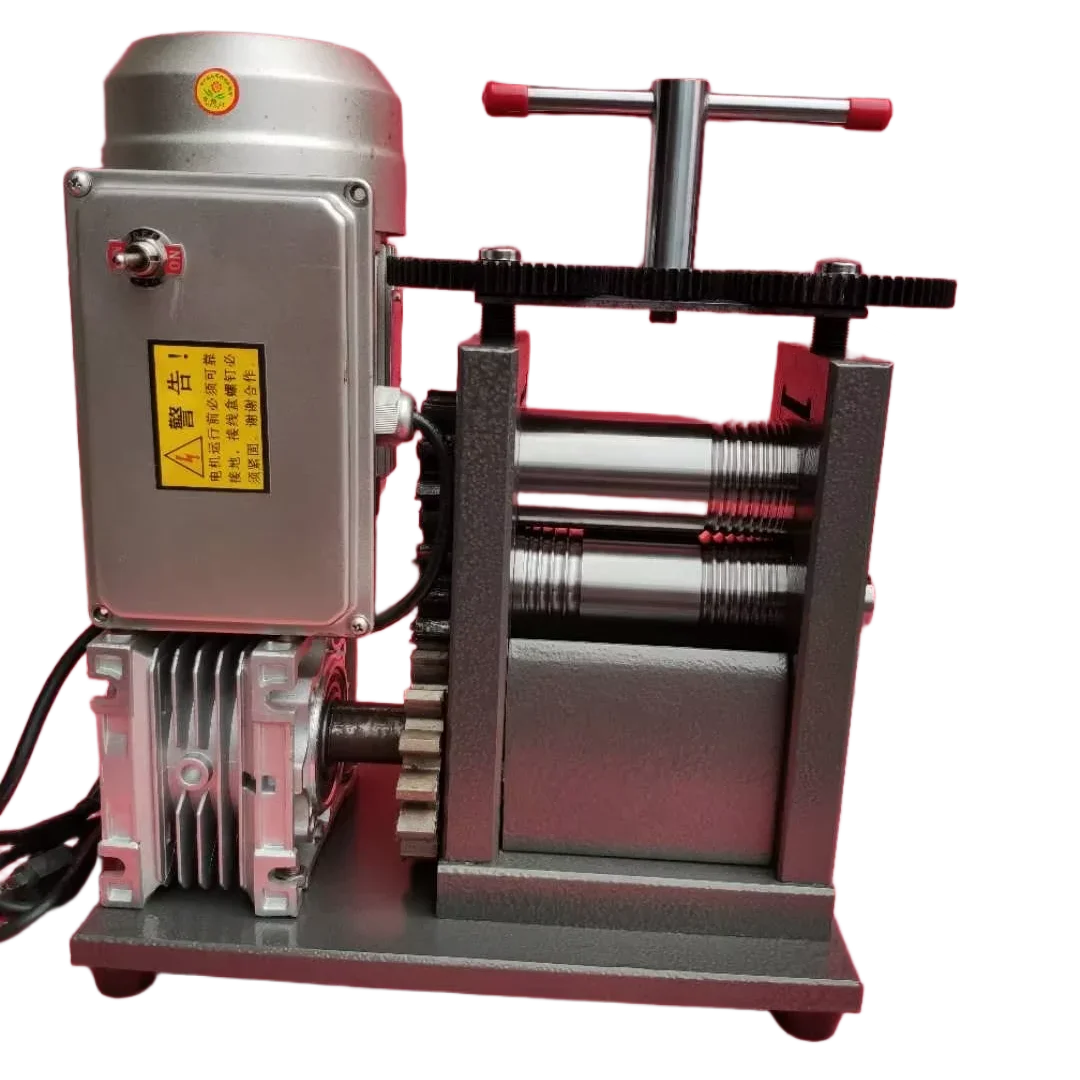 Electric Chamfering Machinefor Goldsmith Sheet Round/Semi-Circle/Square Patterns Wire Roller Jewelry Making