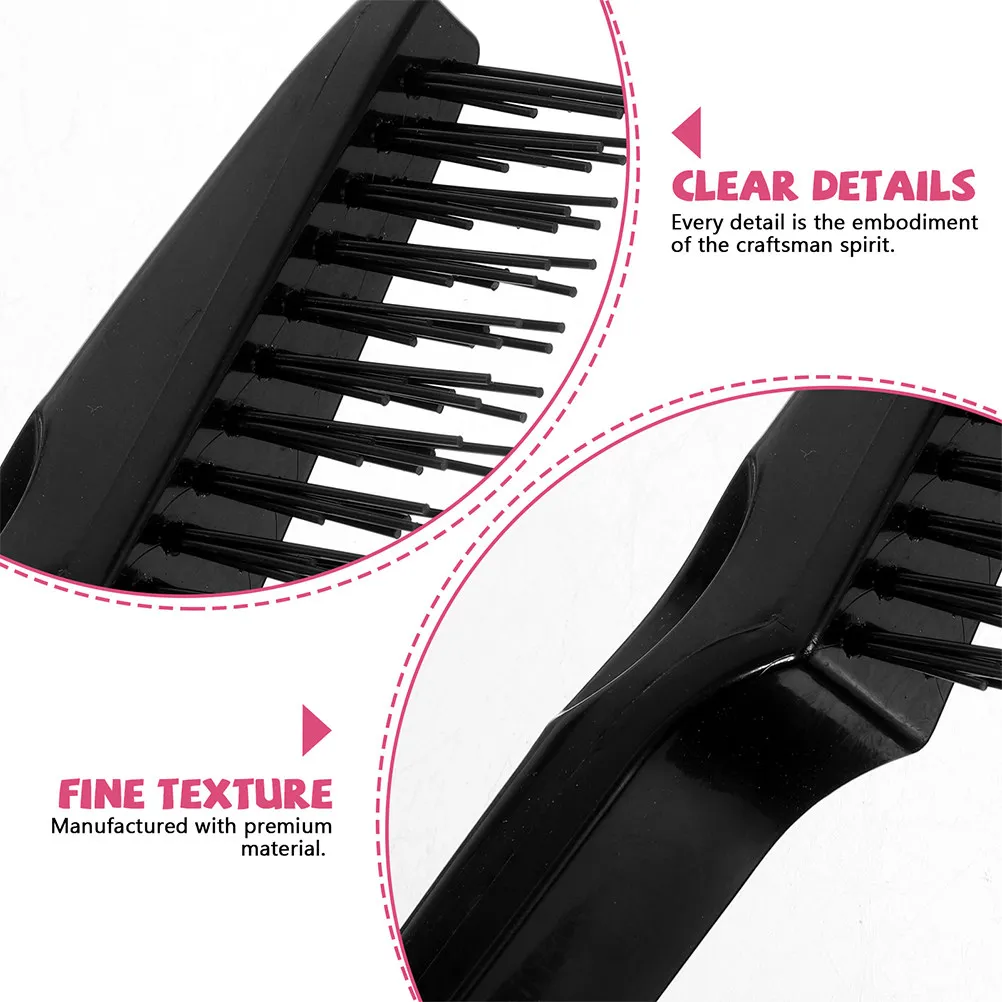 2Pcs Plastic Hair Brush Cleaning Tool Comb Cleaner Brush For Hair Stylist Effective Salon Home Use Removal Device