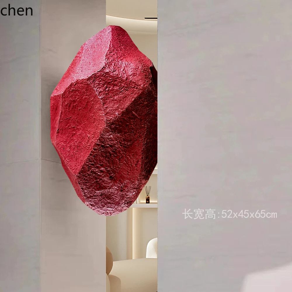 Fiberglass Creative Imitation Stone Art Gallery Clothing Store Window Display Hall Decoration