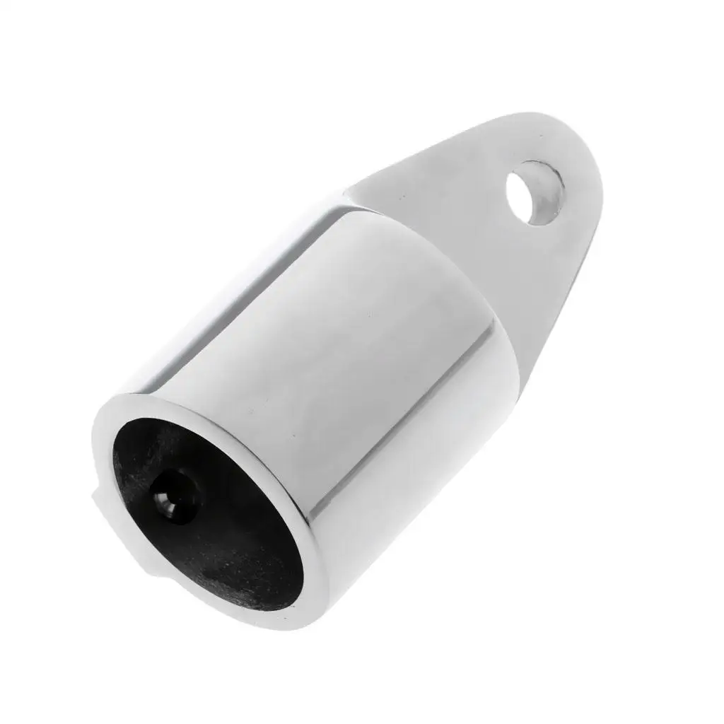 Bimini Top Fitting 316 Stainless Steel Eye End Cap Heavy Duty Deck Tube Canopy Hardware for Marine Boats