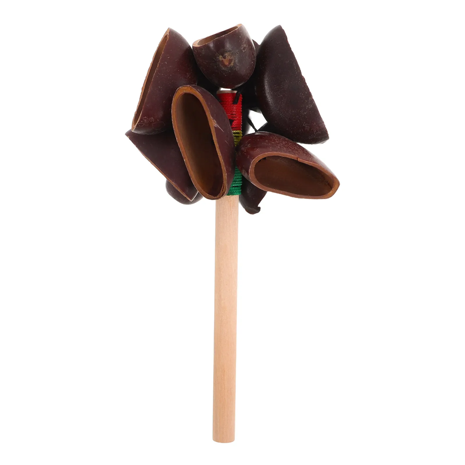 

Деревянная погремушка для детей, традиционная музыкальная игрушка ручной работы, инструмент для дошкольников, погремушка для младенцев, деревянная погремушка для малышей