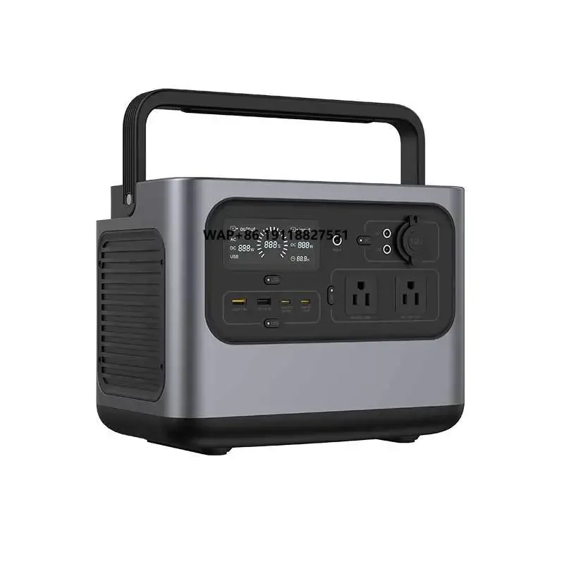 540Wh 600W solarwith 500W lithium battery for storage, 300W solar panel and lamp capacity up to 621W