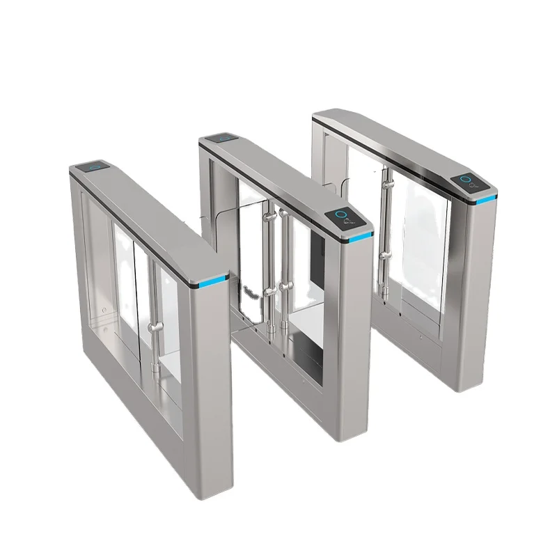 Durable High Speed Security Automatic Subway Turnstile Gate Baffle Swing Gate Turnstile for Hotel