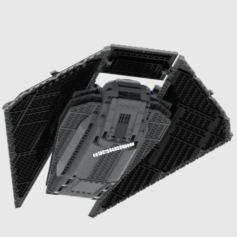 Nieuwe 787 Stuks Beroemde Star Battle Movie Moc Tie Reaper Starfighter Model Diy Creatieve Ideeën Kind Speelgoed Verjaardagscadeau Aangepaste puzzel