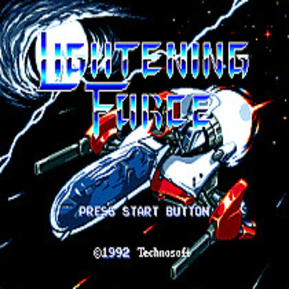 Lighting Force 16bit MD Game Card For Sega Mega Drive For Genesis