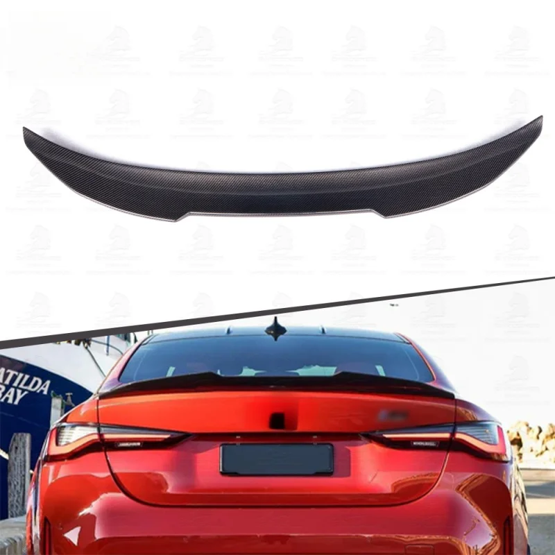 

Carbon Fiber Rear Lip PSM Type Wing Spoiler Auto Rear Wing Car Spoiler Carbon for G26 Trunk Spoiler 2021+