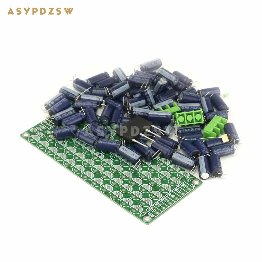 Capacitor Array L20D Amplifier power supply with 68pcs 80V 220uF caps DIY kit/Finished board
